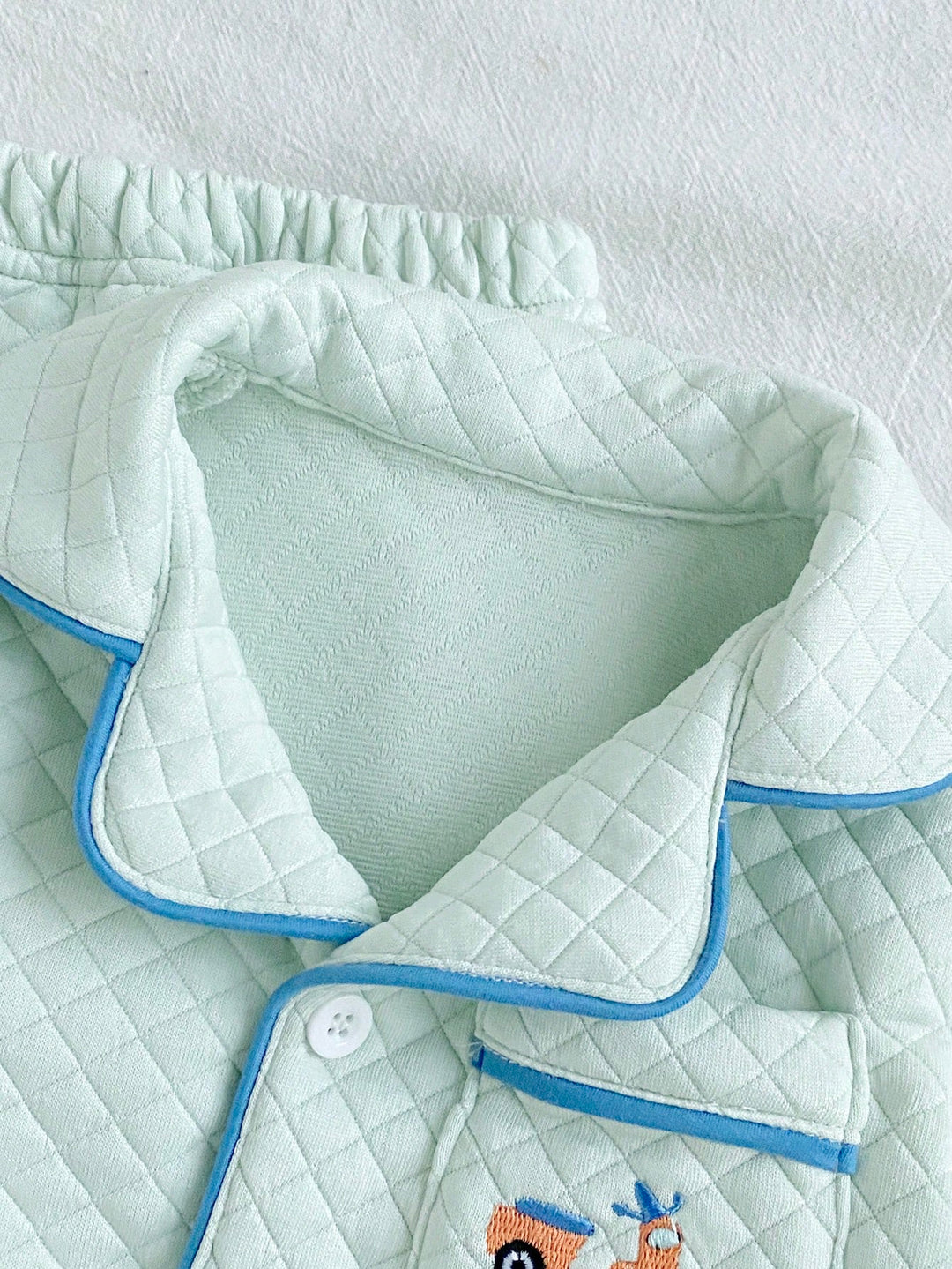 Compleu pijamale SHEIN, verde