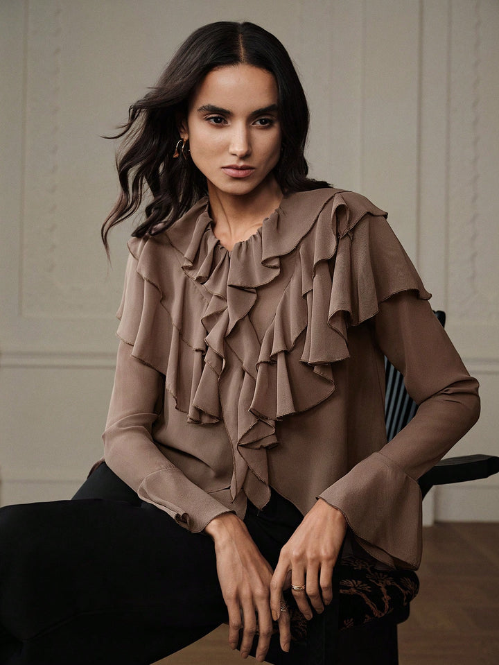 Top SHEIN, bej
