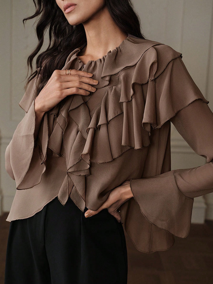 Top SHEIN, bej