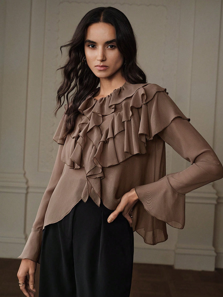 Top SHEIN, bej
