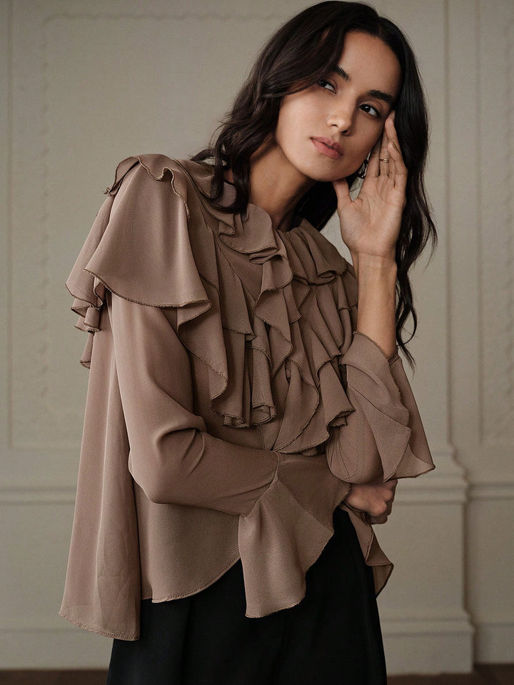 Top SHEIN, bej