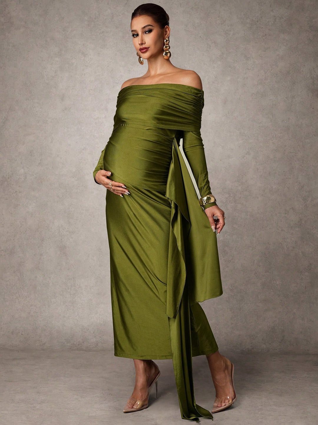 Rochie SHEIN, verde