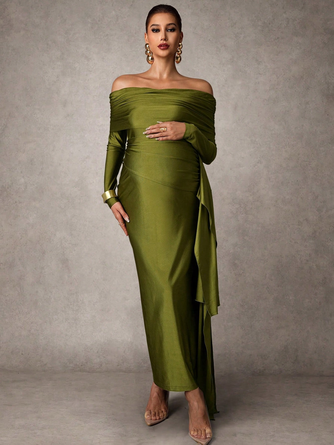 Rochie SHEIN, verde