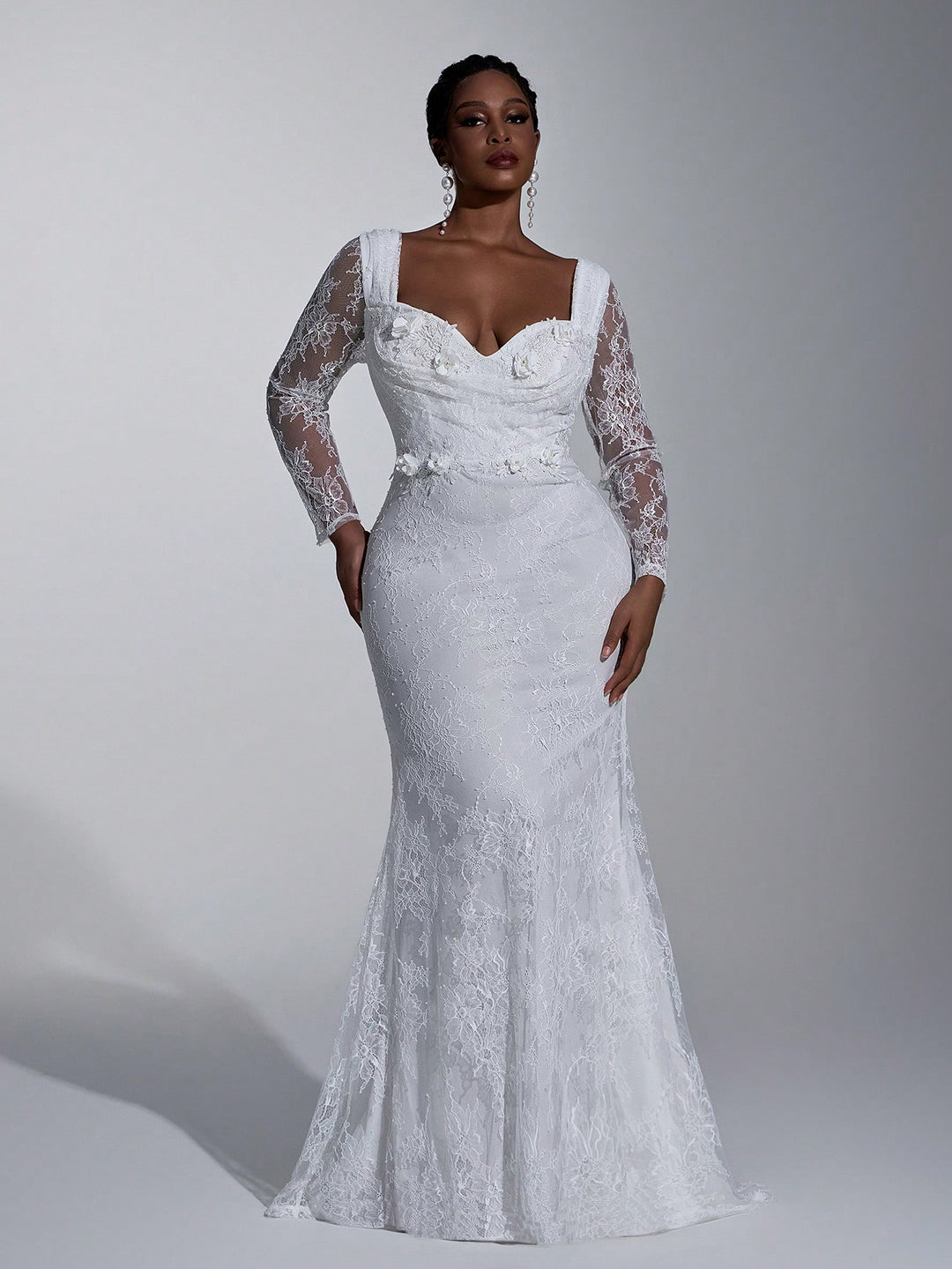 Rochie de mireasă SHEIN, alb