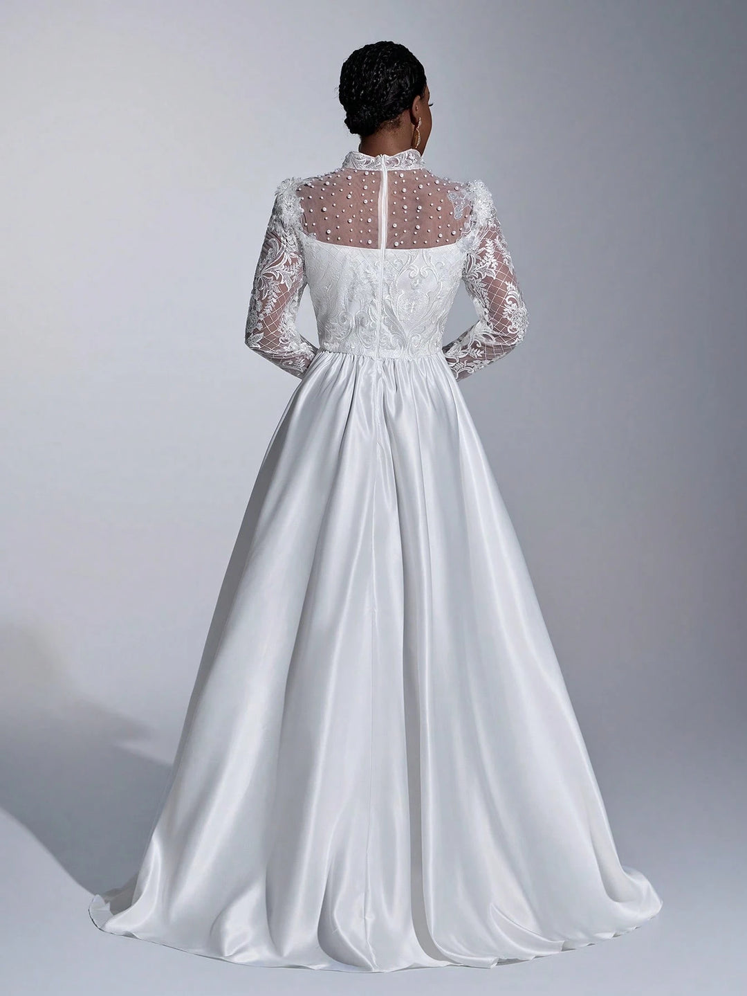 Rochie de ocazie SHEIN, alb