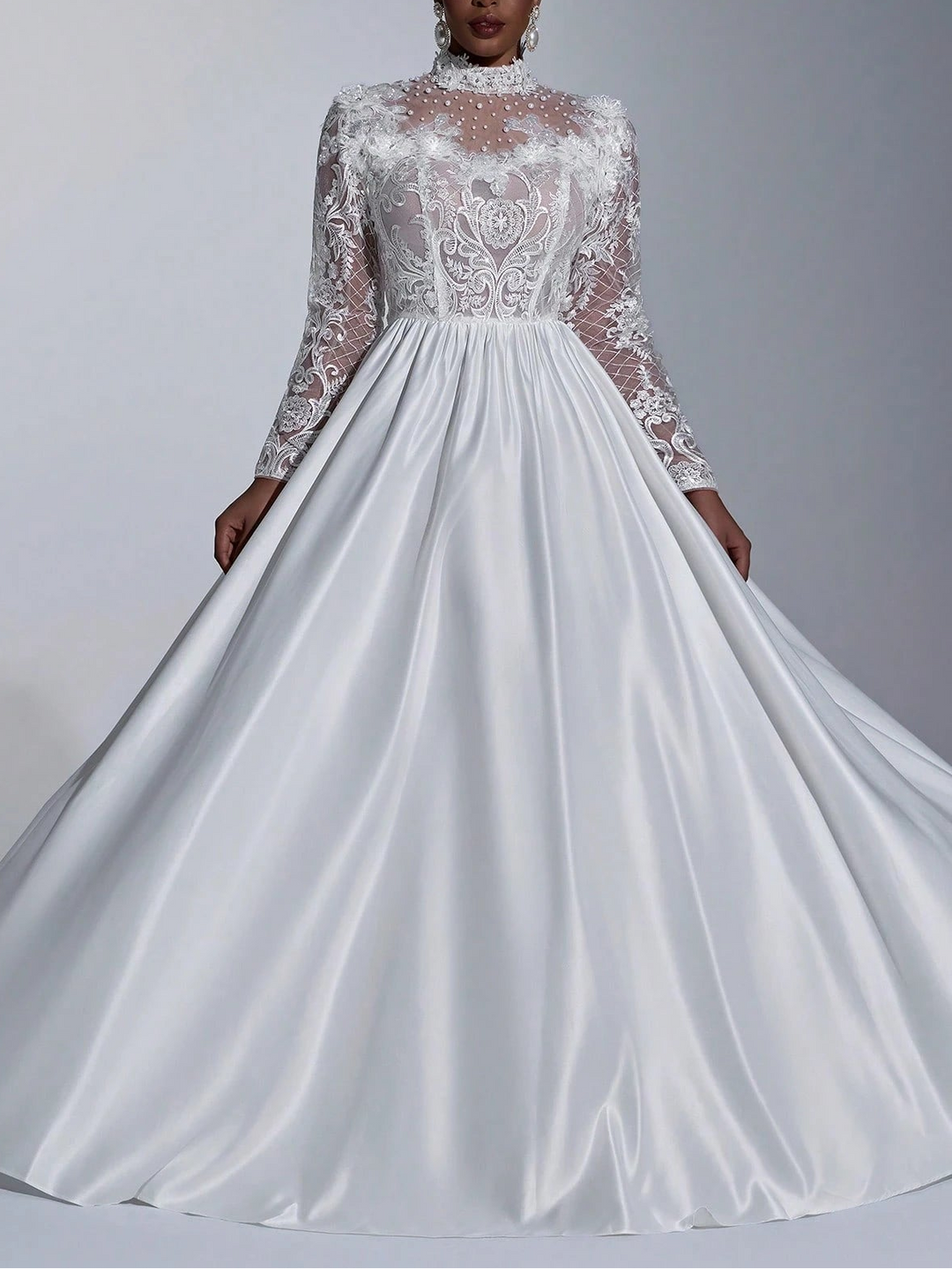 Rochie de ocazie SHEIN, alb