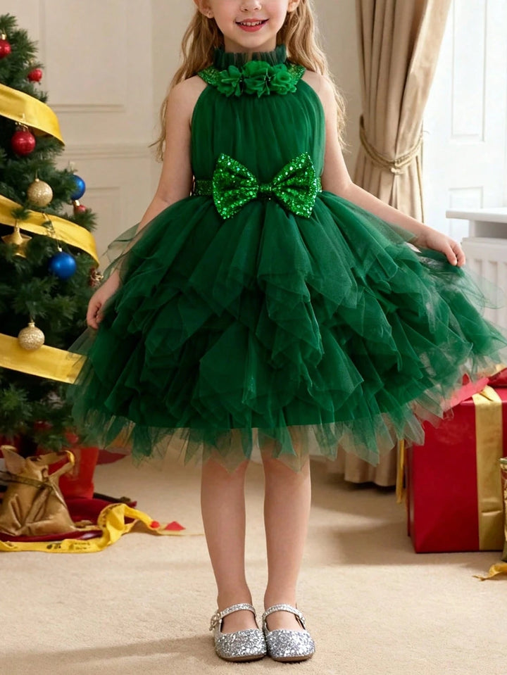 Rochie de ocazie Shein, verde