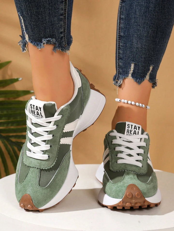 Pantofi sport SHEIN, verde