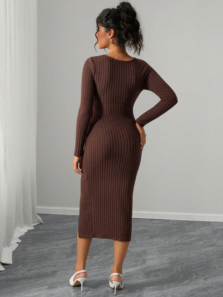 Rochie SHEIN, maro