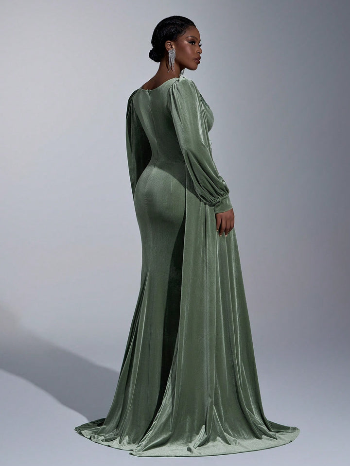 Rochie SHEIN, verde