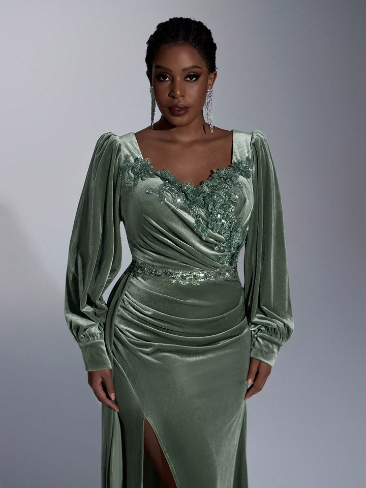 Rochie SHEIN, verde