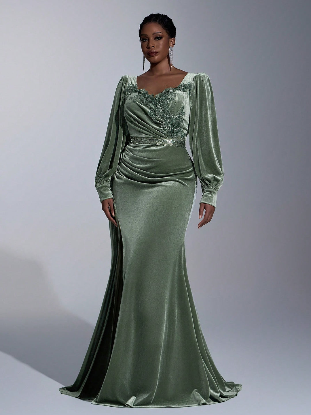 Rochie SHEIN, verde