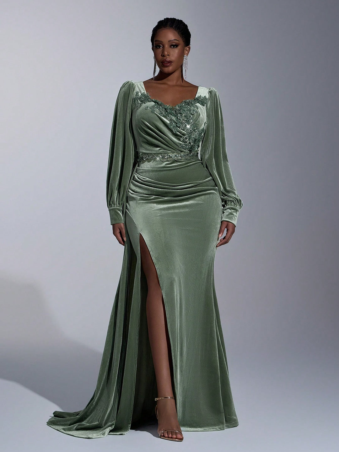 Rochie SHEIN, verde