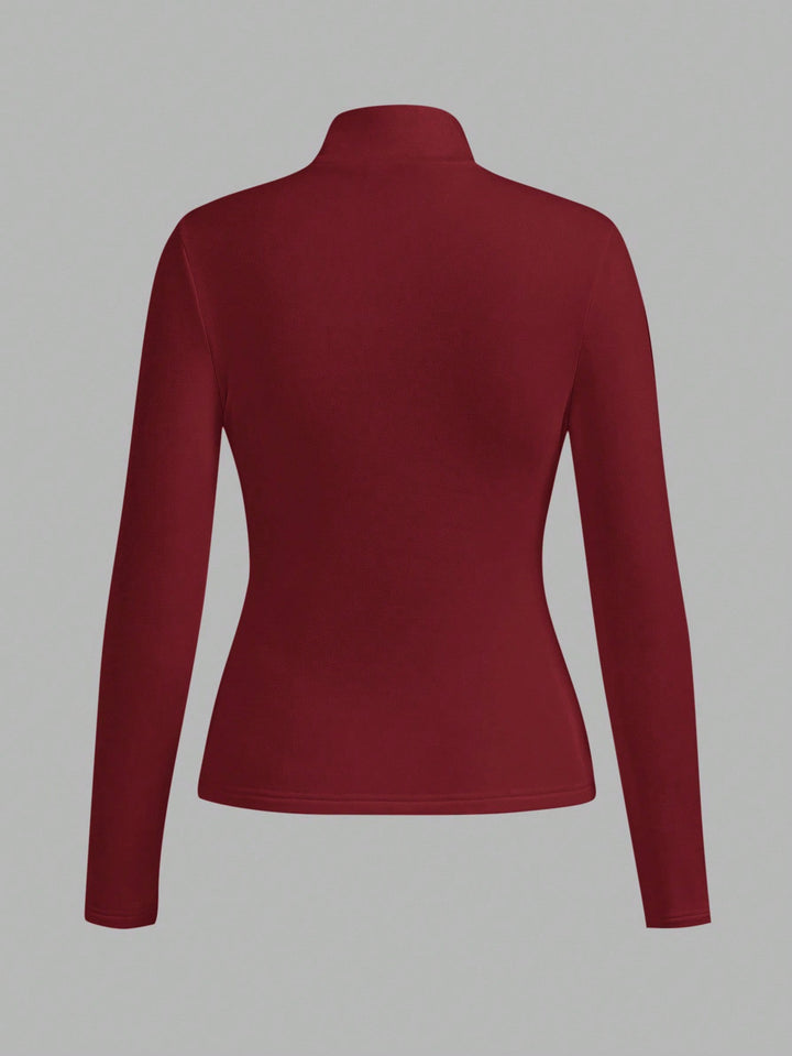 Tricou SHEIN, vișiniu