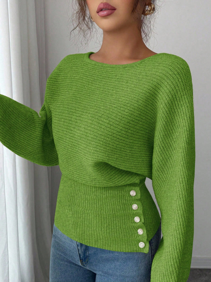 Pulover SHEIN, verde