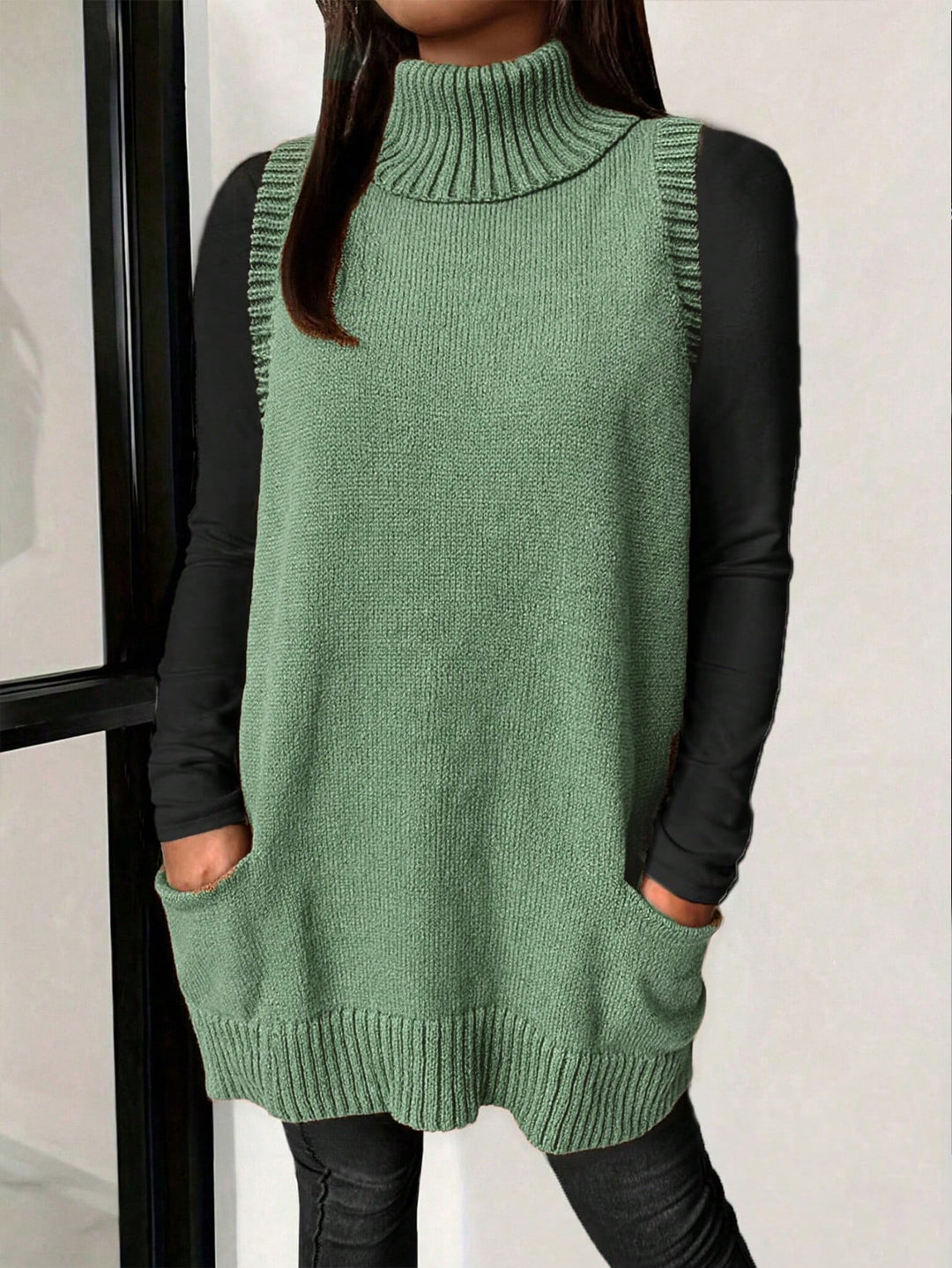 Pulover SHEIN, verde