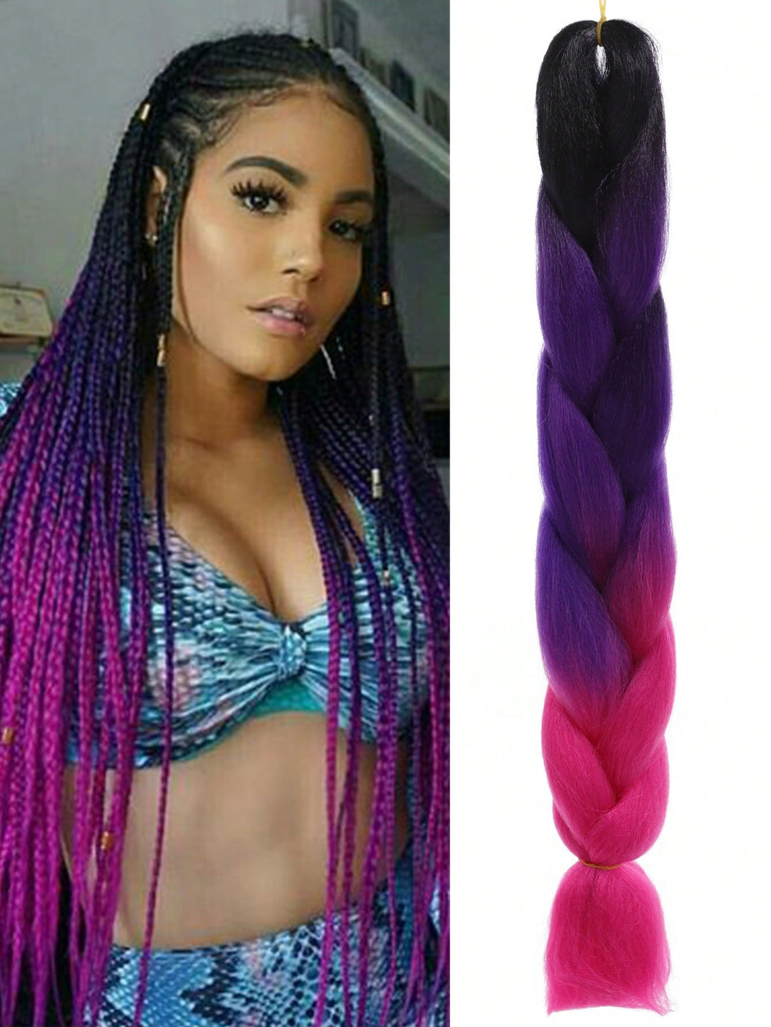 Extensie SHEIN, mix culori