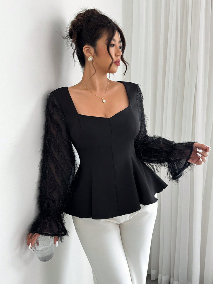 SHEIN ing, fekete
