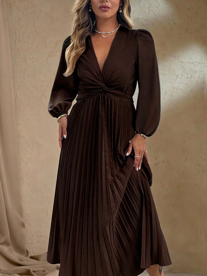 Rochie maxi SHEIN, maro
