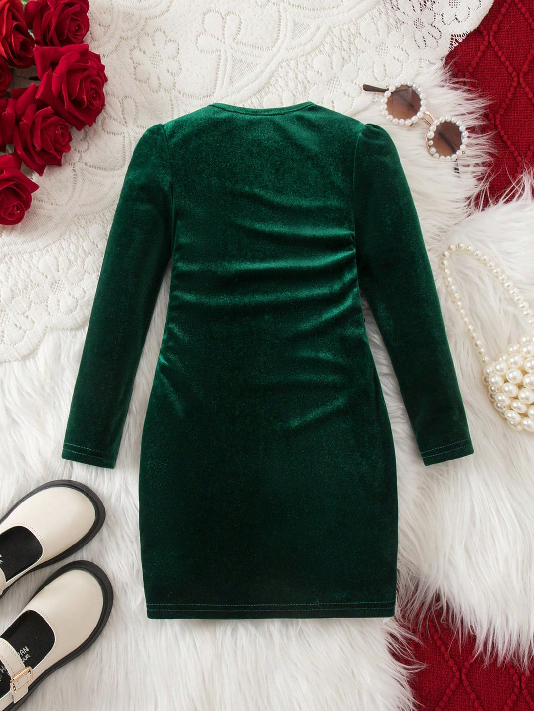Rochie SHEIN, verde
