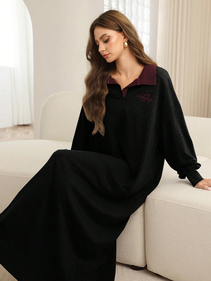 Rochie maxi SHEIN, negru