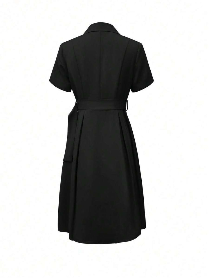 Rochie midi SHEIN, negru