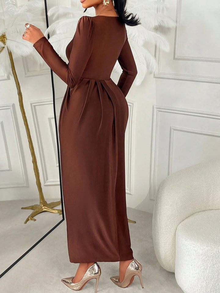 Rochie maxi Shein, maro
