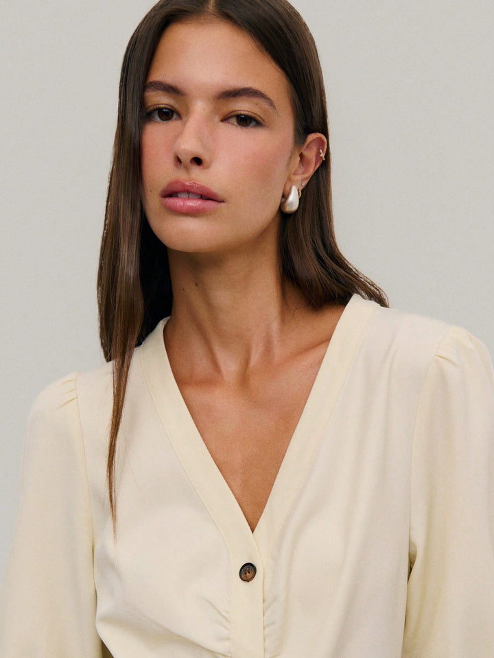Rochie midi SHEIN, bej