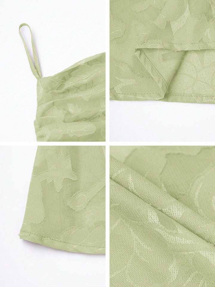 Rochie maxi SHEIN, verde