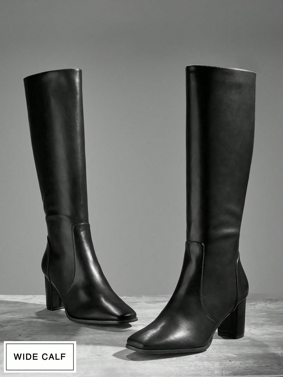 Botine SHEIN, negru