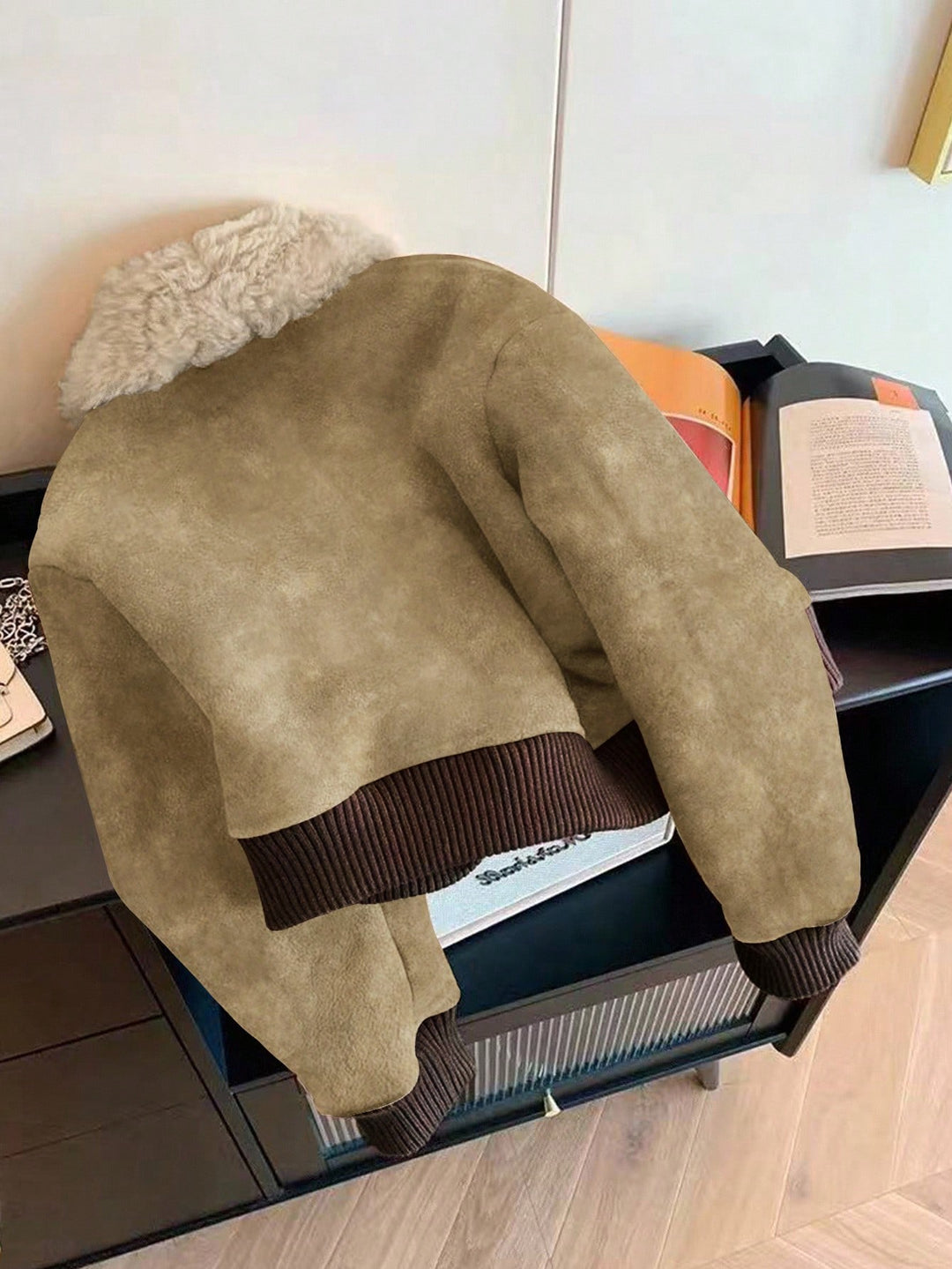 Jachetă SHEIN, kaki