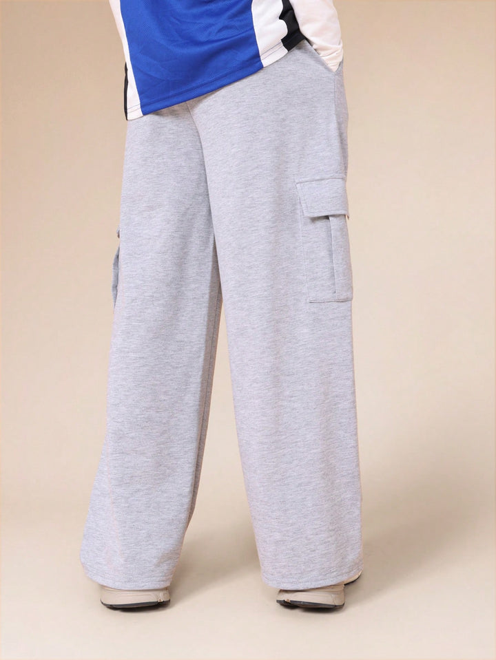 Pantaloni SHEIN, gri