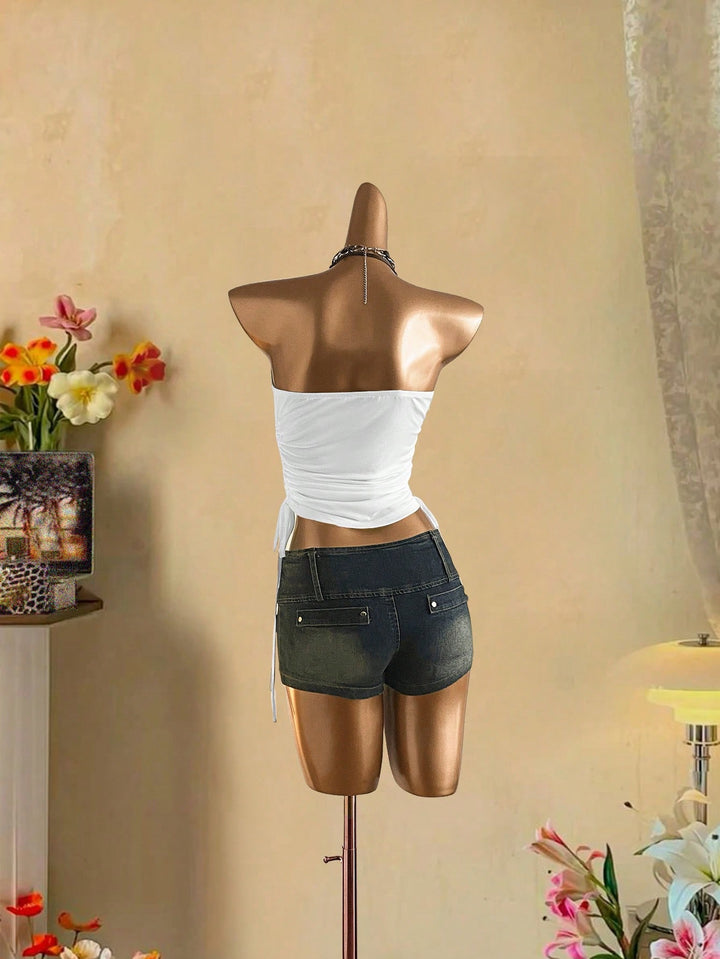 Top SHEIN, alb