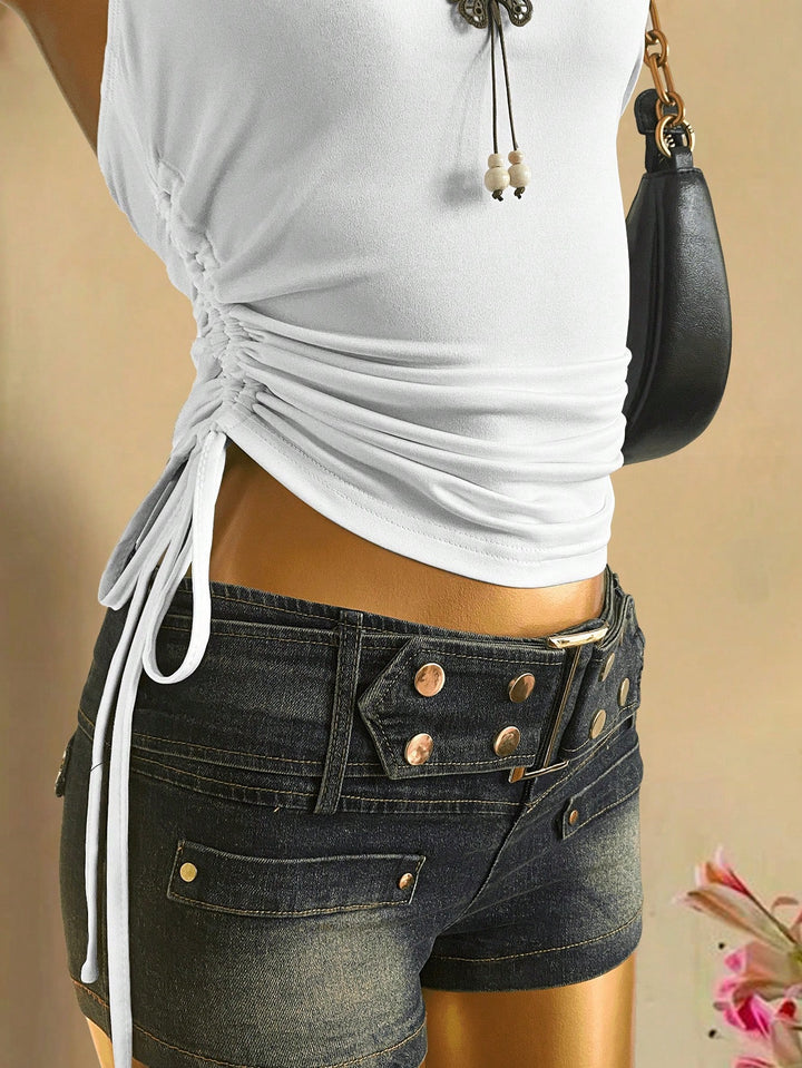 Top SHEIN, alb