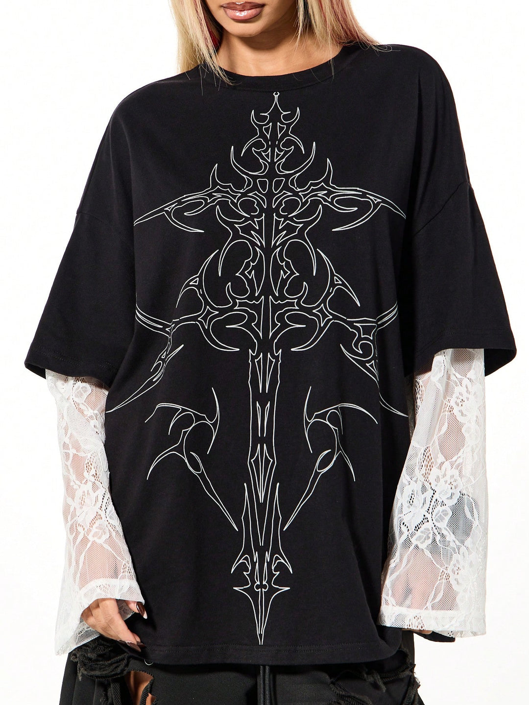 Tricou SHEIN, negru