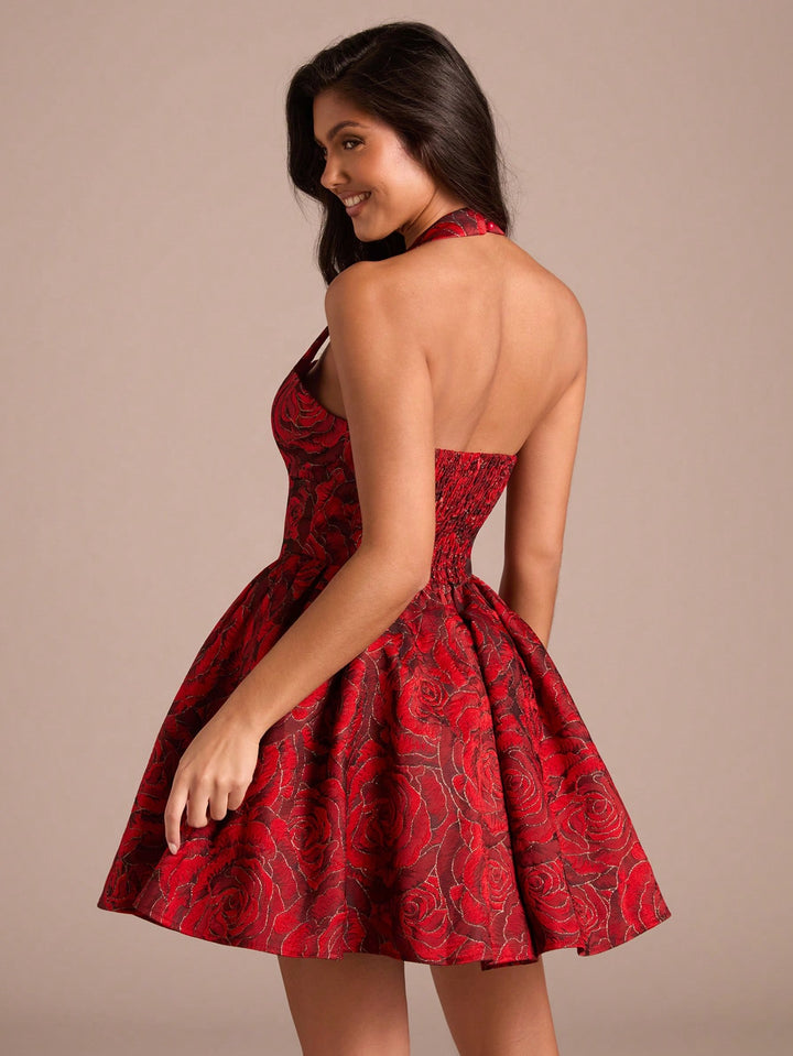 Rochie mini SHEIN, vișiniu
