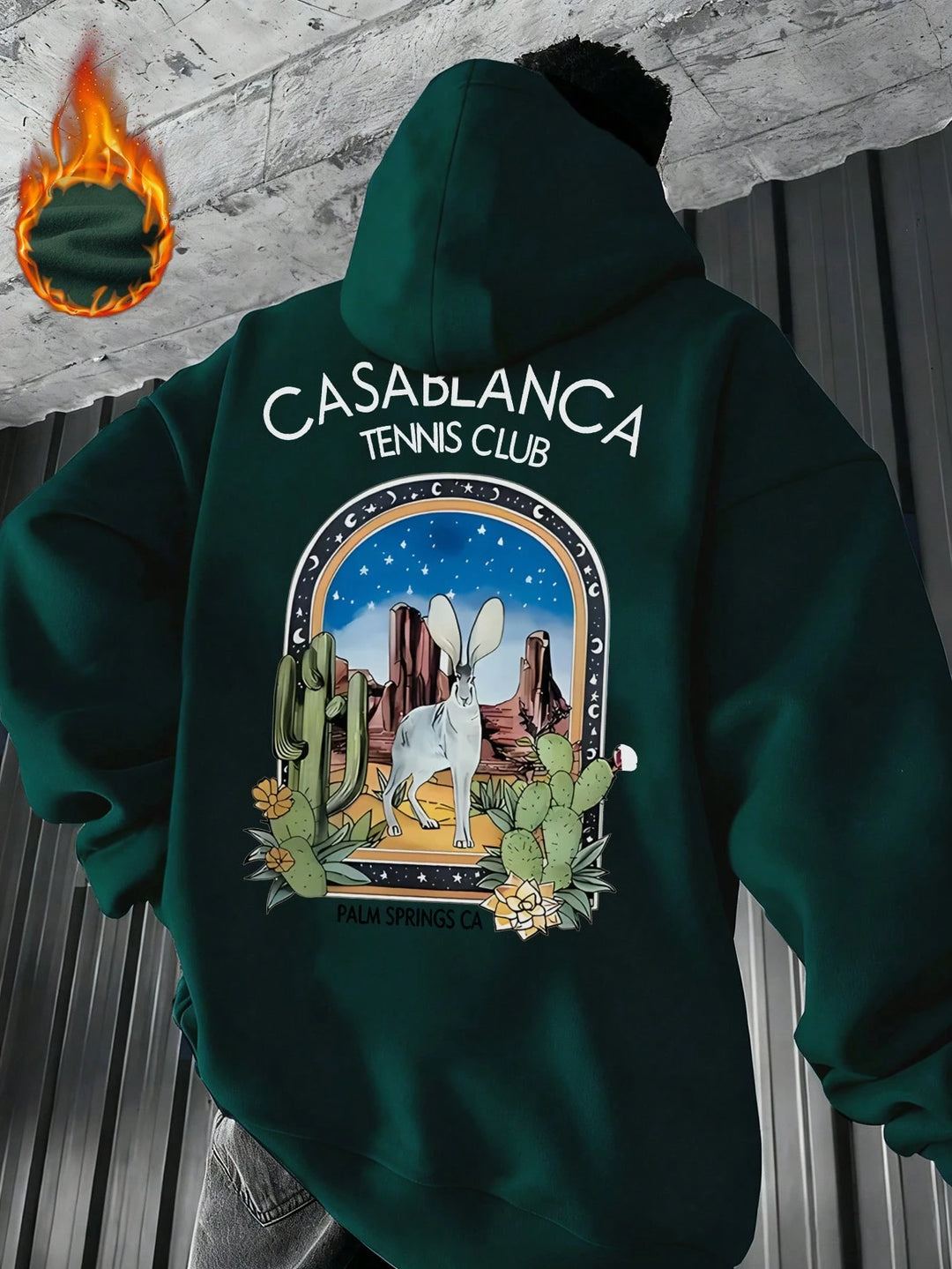 Hanorac SHEIN, verde