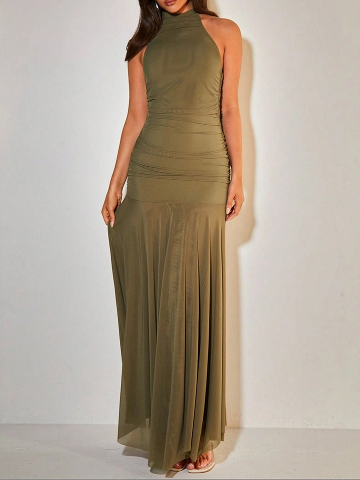 Rochie maxi SHEIN, verde