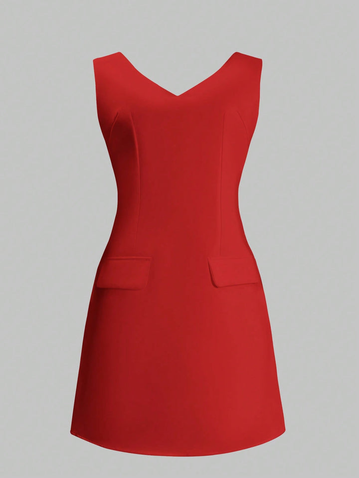 Rochie mini SHEIN, roșu