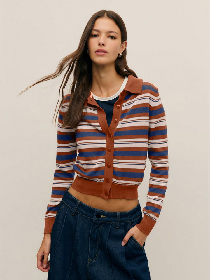 Cardigan SHEIN, portocaliu