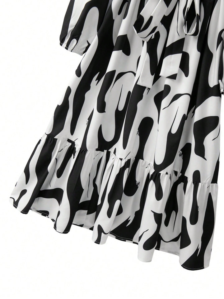 Rochie midi SHEIN, mix culori