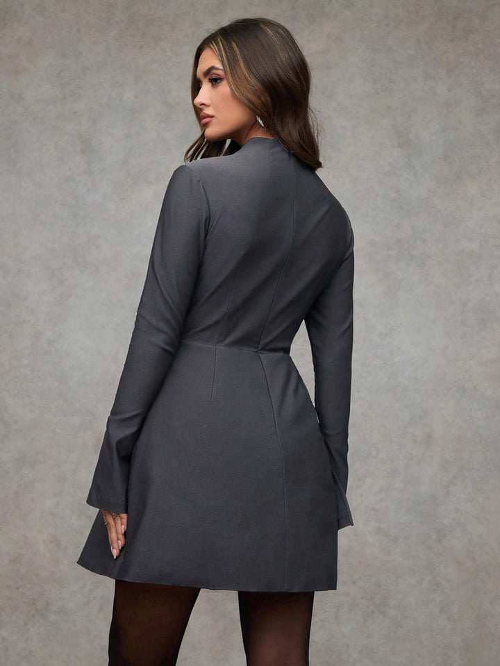 Rochie mini SHEIN, gri
