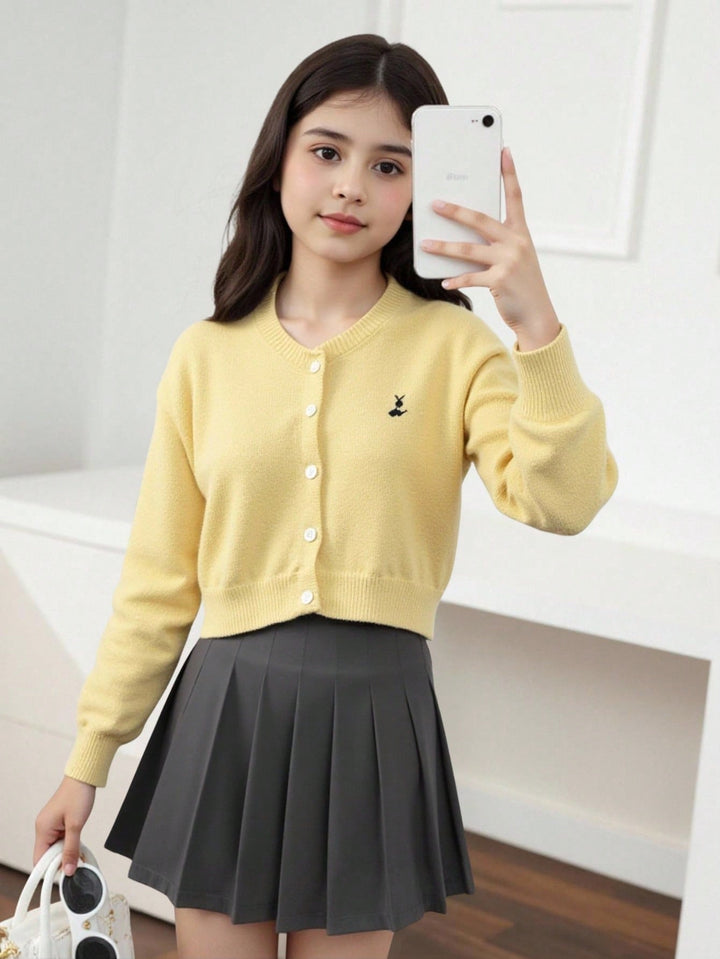 Cardigan SHEIN, galben