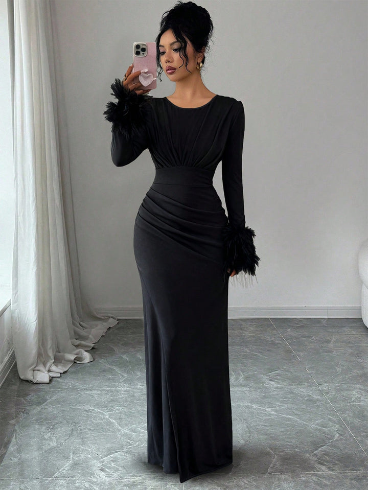 Rochie de ocazie SHEIN, negru