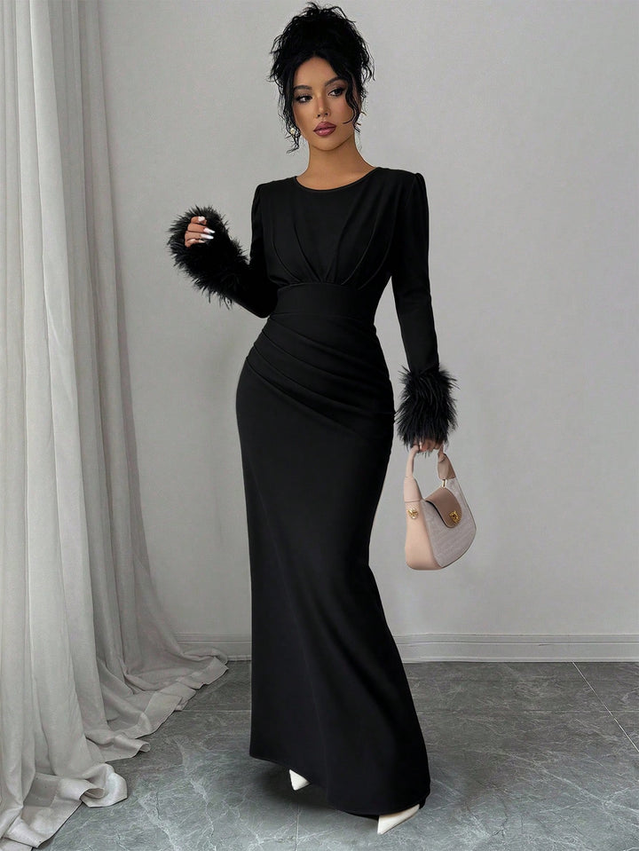 Rochie de ocazie SHEIN, negru