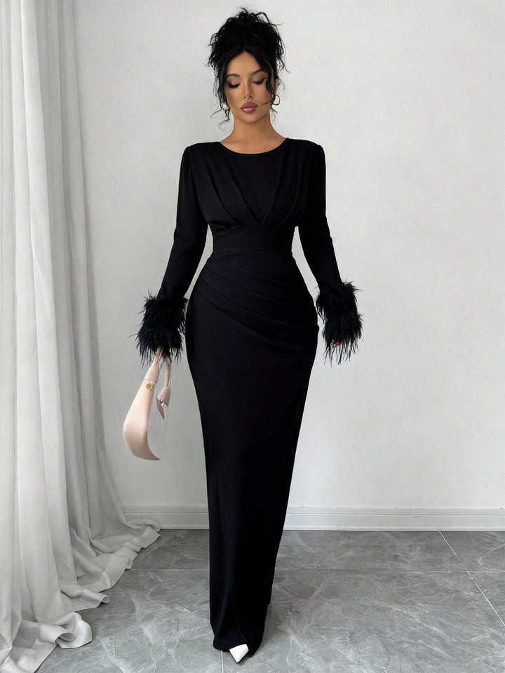 Rochie de ocazie SHEIN, negru
