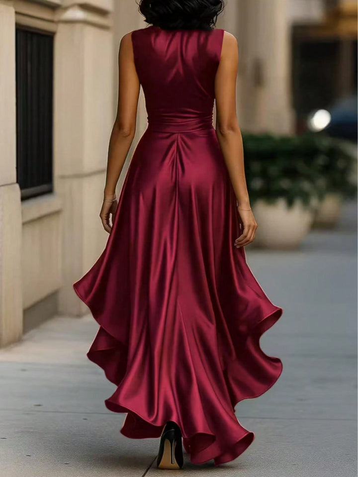 SHEIN maxi ruha, piros