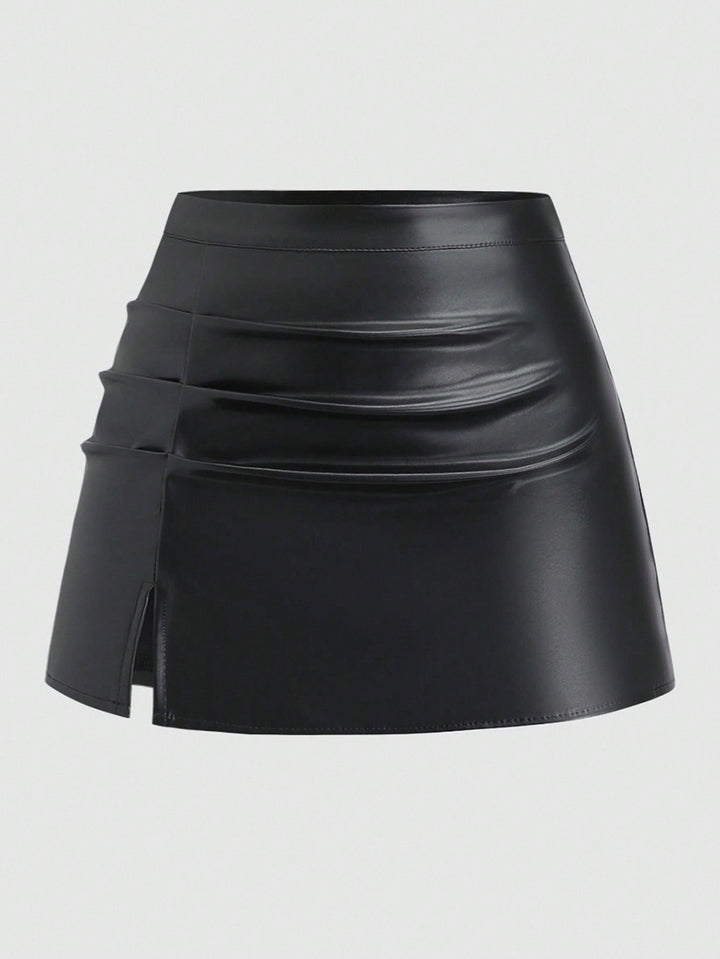 SHEIN miniszoknya, fekete