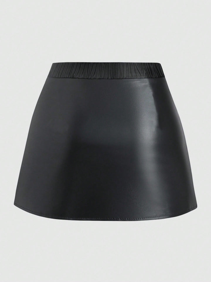 SHEIN miniszoknya, fekete