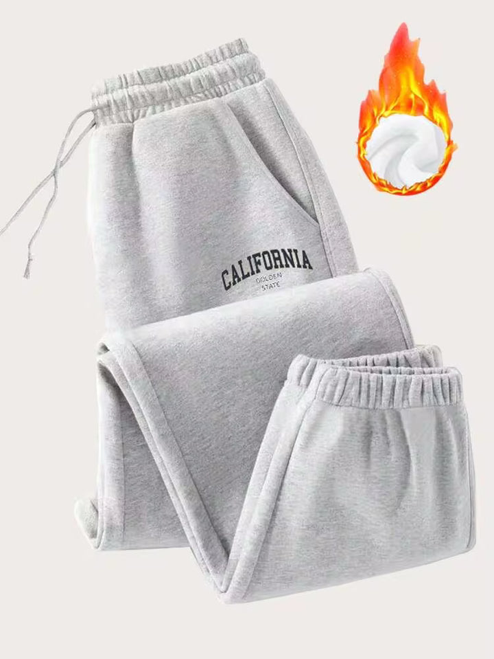 Pantaloni de trening SHEIN, gri